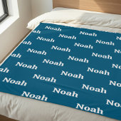 Create Your Own Custom Name Fleecedecke