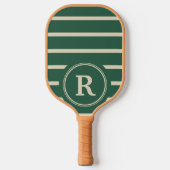 Create Your Own Custom Name Monogram Design Pickleball Schläger (Vorderseite)