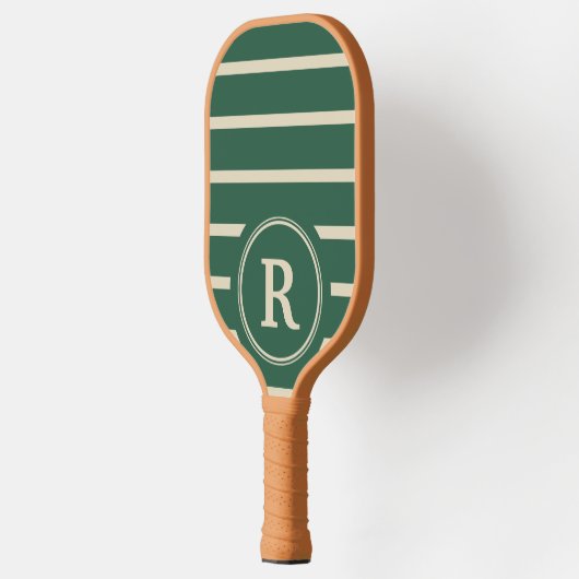 Create Your Own Custom Name Monogram Design Pickleball Schläger (Links)