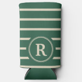 Create Your Own Custom Name Monogram Design Selters Dosenkühler (Vorderseite)