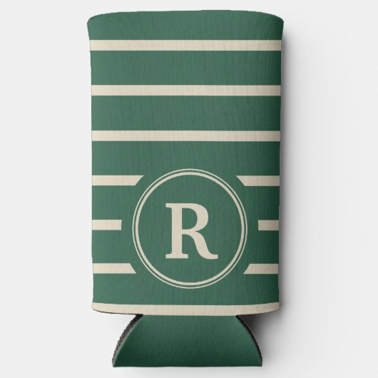 Create Your Own Custom Name Monogram Design Selters Dosenkühler (Vorderseite)