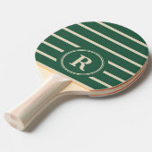 Create Your Own Custom Name Monogram Design Tischtennis Schläger (Vorderseite)