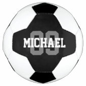 Create Your Own Custom Name Number Fußball (Vorderseite)