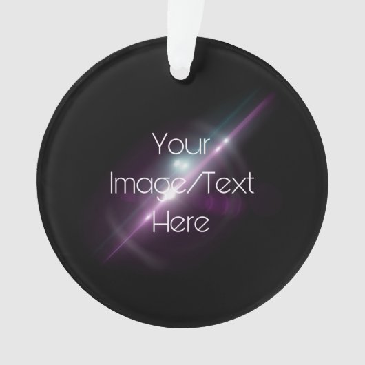 Create Your Own Custom Ornament (Vorderseite)