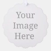 Create your own custom  ornament karte (Vorderseite)