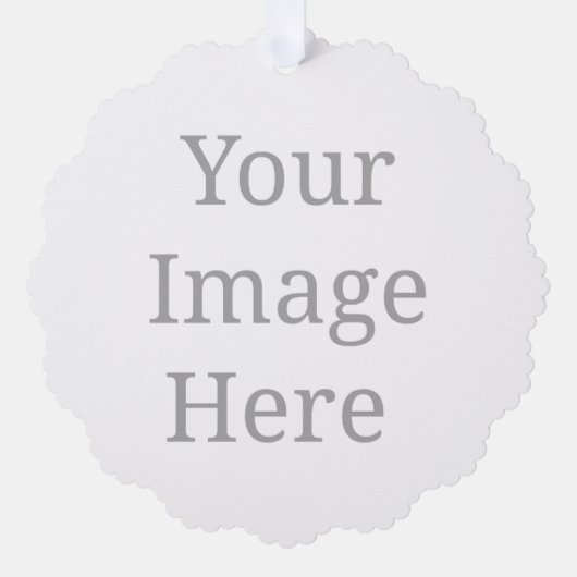 Create your own custom  ornament karte (Vorderseite)