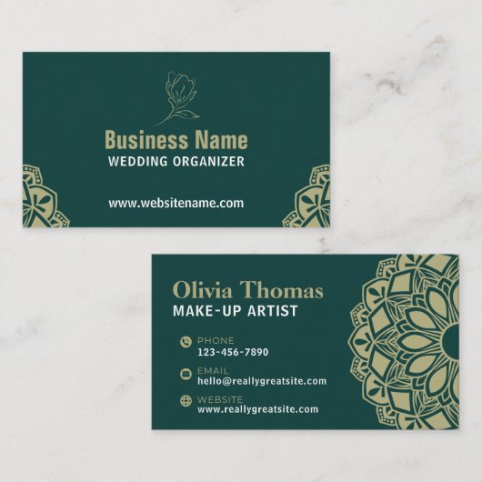Create your own Custom Personalised Professional Visitenkarte (Vorne/Hinten)