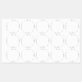 Create Your Own Custom Personalized Etiketten (Blatt)