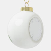 Create Your Own Custom Personalized Keramik Kugel-Ornament (Links)