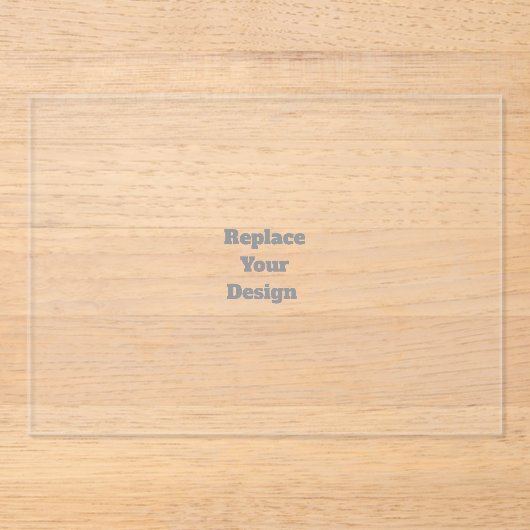 Create Your Own custom personalized﻿ Wedding Acryleinladungen (Vorderseite)