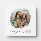 Create Your Own Custom Photo Fotoplatte (Vorderseite)