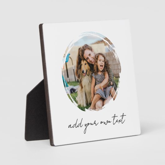 Create Your Own Custom Photo Fotoplatte (Vorderseite)