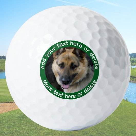 Create Your Own Custom Photo Golfball