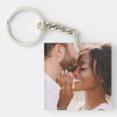 Create Your Own Custom Photo Modern Picture Schlüsselanhänger (Vorderseite)