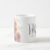 Create Your Own Custom Photo Monogram  Kaffeetasse (Mittel)