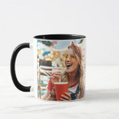 Create Your Own Custom Photo Monogram Tasse (Links)