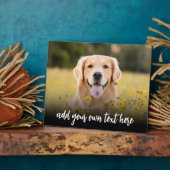 Create Your Own Custom Photo With Text Fotoplatte (Seite)