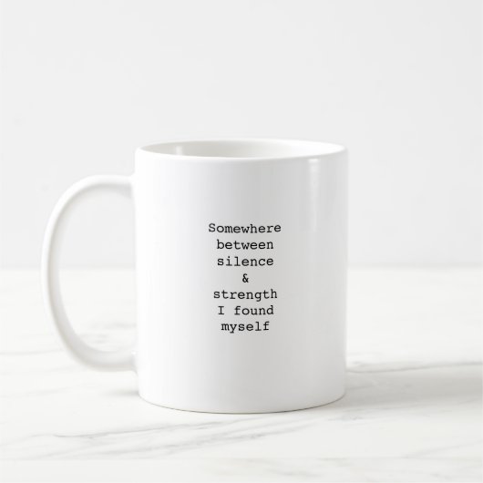 Create Your Own Custom Quote Coffee Mug Kaffeetasse (Links)