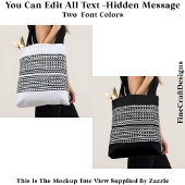 Create Your Own Custom Short Hidden Message 104B Tasche