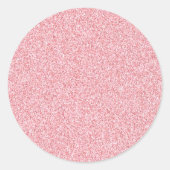 Create Your Own Custom Text Blank Rose Gold Runder Aufkleber (Vorderseite)