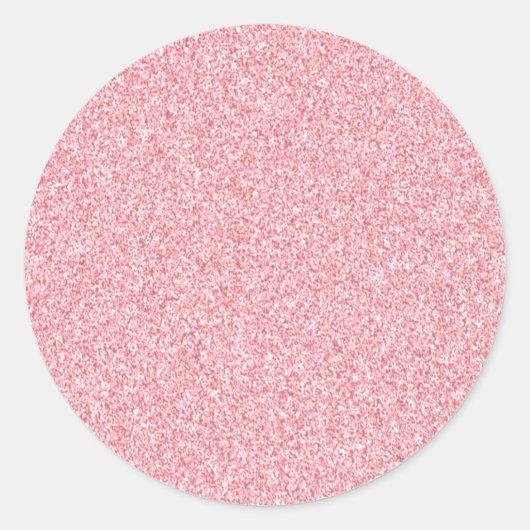 Create Your Own Custom Text Blank Rose Gold Runder Aufkleber (Vorderseite)