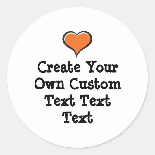 Create your own custom text white Bkgd Ver Runder Aufkleber (Vorderseite)