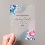 Create Your Own Custom Watercolor with Wedding Acryleinladungen (Insitu (Handheld))