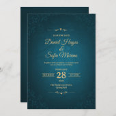 Create Your Own Custom Wedding Invitation Cards Einladung (Vorne/Hinten)