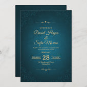 Create Your Own Custom Wedding Invitation Cards Einladung (Vorne/Hinten)