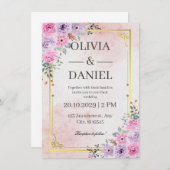 Create Your Own Custom Wedding Invitation Cards Einladung (Vorne/Hinten)