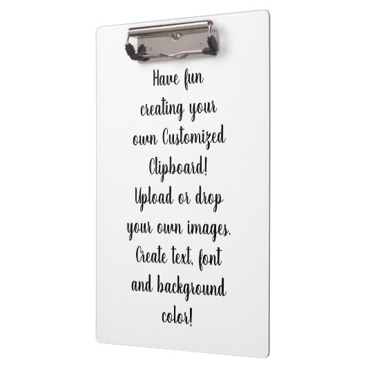 Create Your Own Customizable Personal  Klemmbrett (Links)