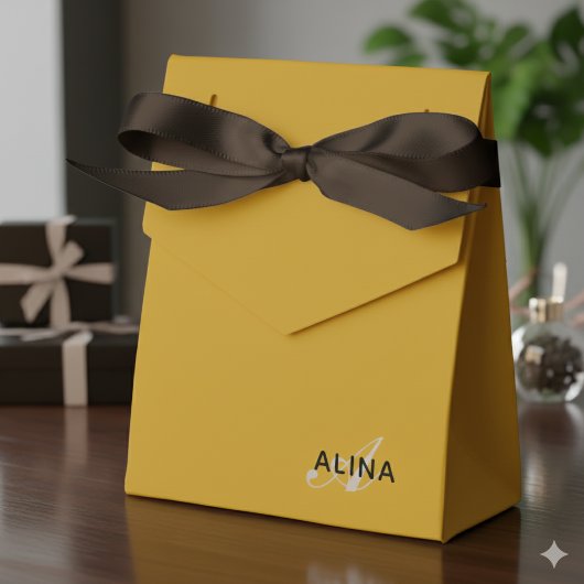 Create Your Own Customize Monogram Color Match Geschenkschachtel