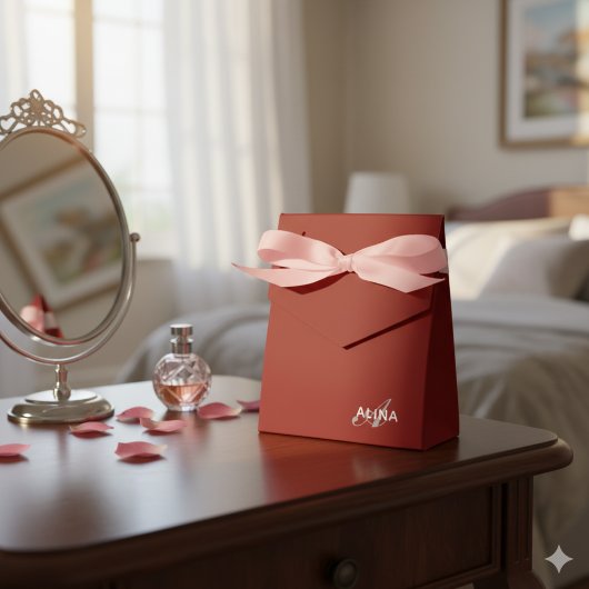 Create Your Own Customize Monogram Color Match Geschenkschachtel