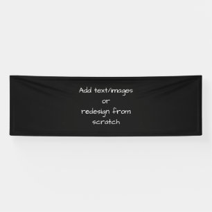 Create Your Own Customized Banner