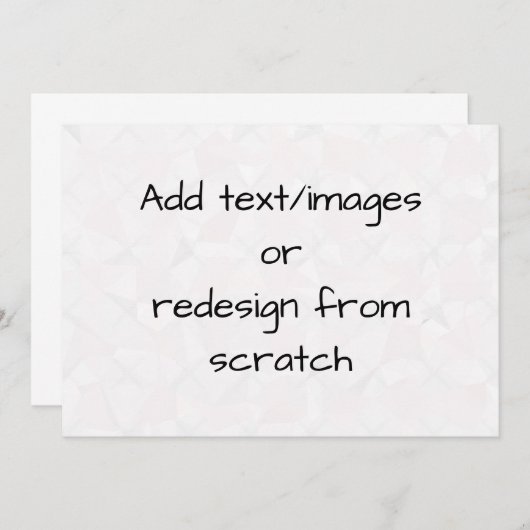 Create Your Own Customized Dankeskarte (Vorne/Hinten)