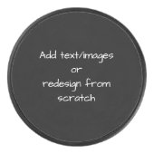 Create Your Own Customized Eishockey Puck (Vorderseite)