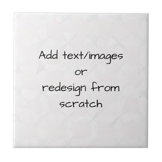 Create Your Own Customized Fliese (Vorderseite)