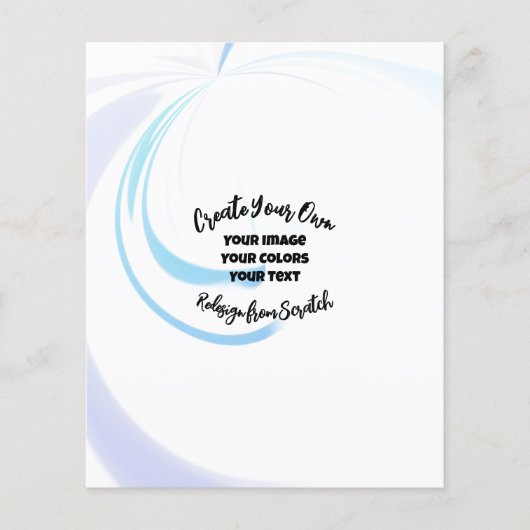 Create Your Own Customized Flyer (Vorne)