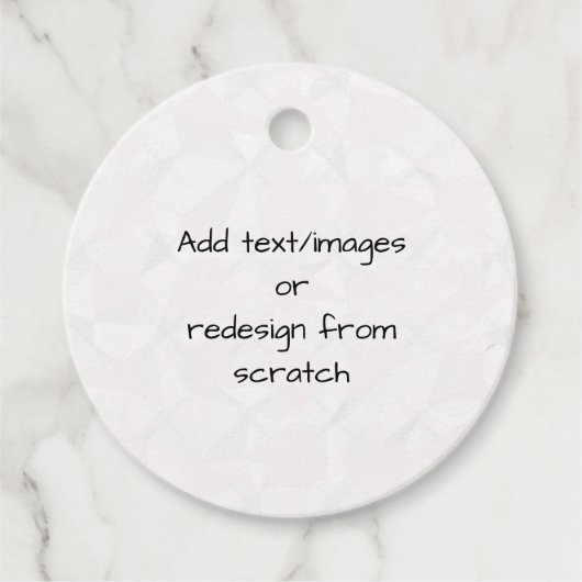 Create Your Own Customized Geschenkanhänger (Vorderseite)