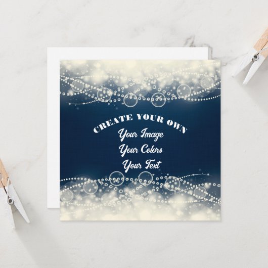 Create Your Own Customized Karte (Vorderseite/Rückseite Beispiel)