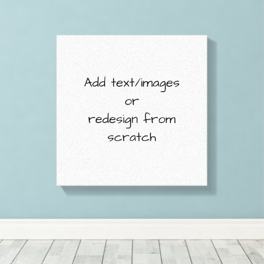 Create Your Own Customized Leinwanddruck (Insitu (Holzboden))