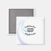Create Your Own Customized Magnet (Vorderseite/Rückseite)