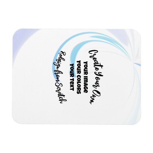 Create Your Own Customized Magnet (Horizontal)