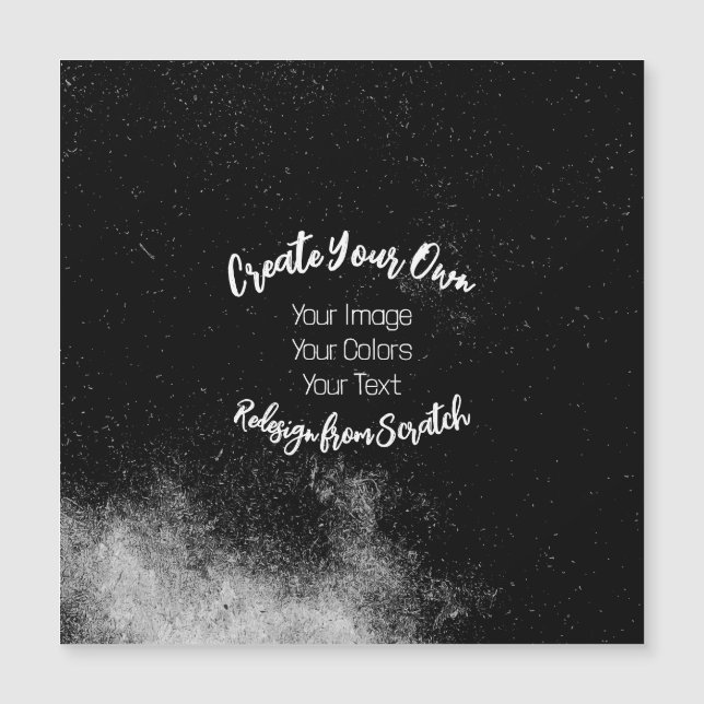 Create Your Own Customized Magnetkarte (Vorderseite)