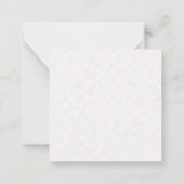 Create Your Own Customized Mitteilungskarte (Rückseite)