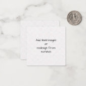 Create Your Own Customized Mitteilungskarte (Vorderseite/Rückseite Beispiel)