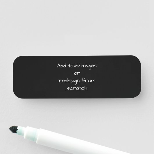 Create Your Own Customized Namensschild (Beispiel)