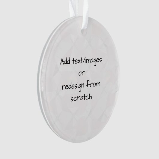 Create Your Own Customized Ornament (Vorderseite)