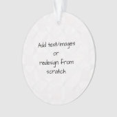 Create Your Own Customized Ornament (Vorderseite)