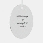 Create Your Own Customized Ornament Aus Metall (Vorderseite Rechts)